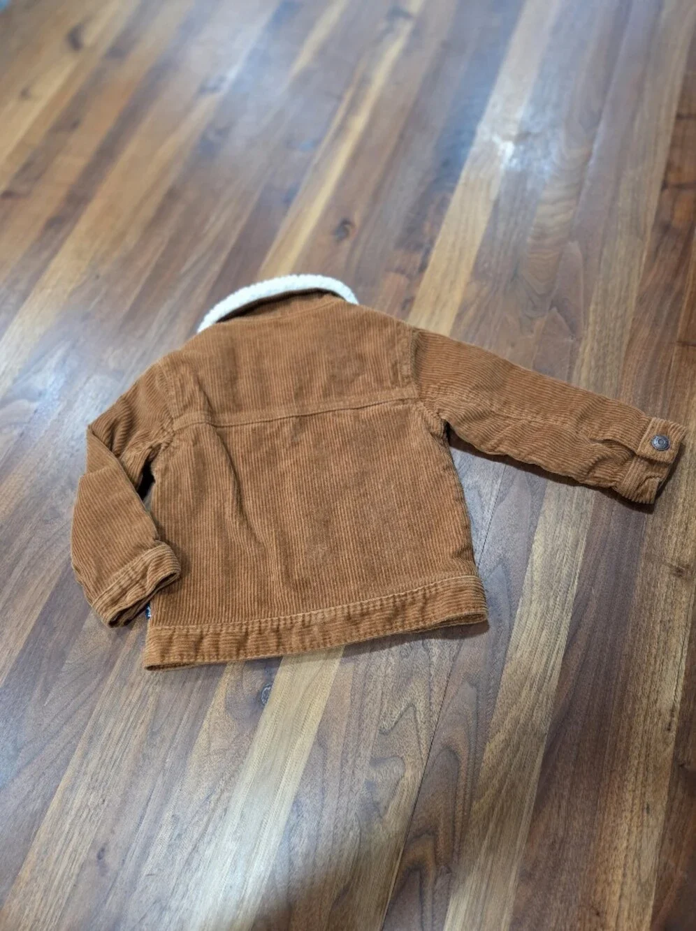 Baby B'gosh Corduroy Trucker Jacket With Sherpa Collar-  Size 18M